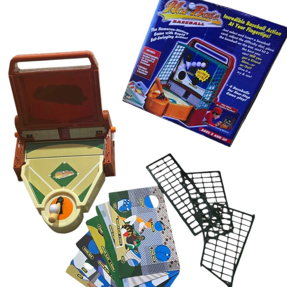Vintage Hot Bats Baseball Game MGA Entertainment 2002 Y2K Toy
